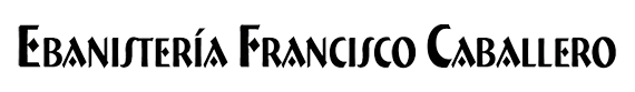 Ebanistería Francisco Caballero logotipo 